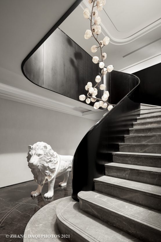 温州万科翡翠天地顶层复式样板间-摄影师张大齐-16